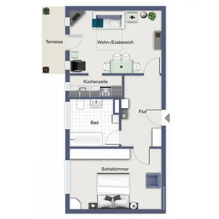Dünengarten 39 Apartment *